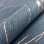 Newroom Vliestapete Priamo Blau Marmor Modern Strukturiert FSC®