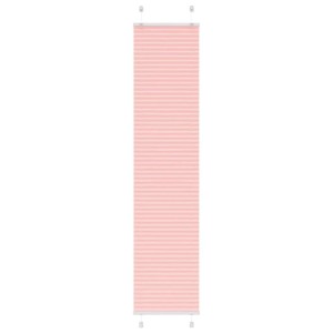 vidaXL Plissee Rosa 50x200 cm Stoffbreite 49,4 cm Polyester 4015456