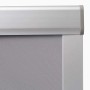 Detailansicht: Graues Verdunkelungsrollo vidaXL FK06 für Velux Fenster.