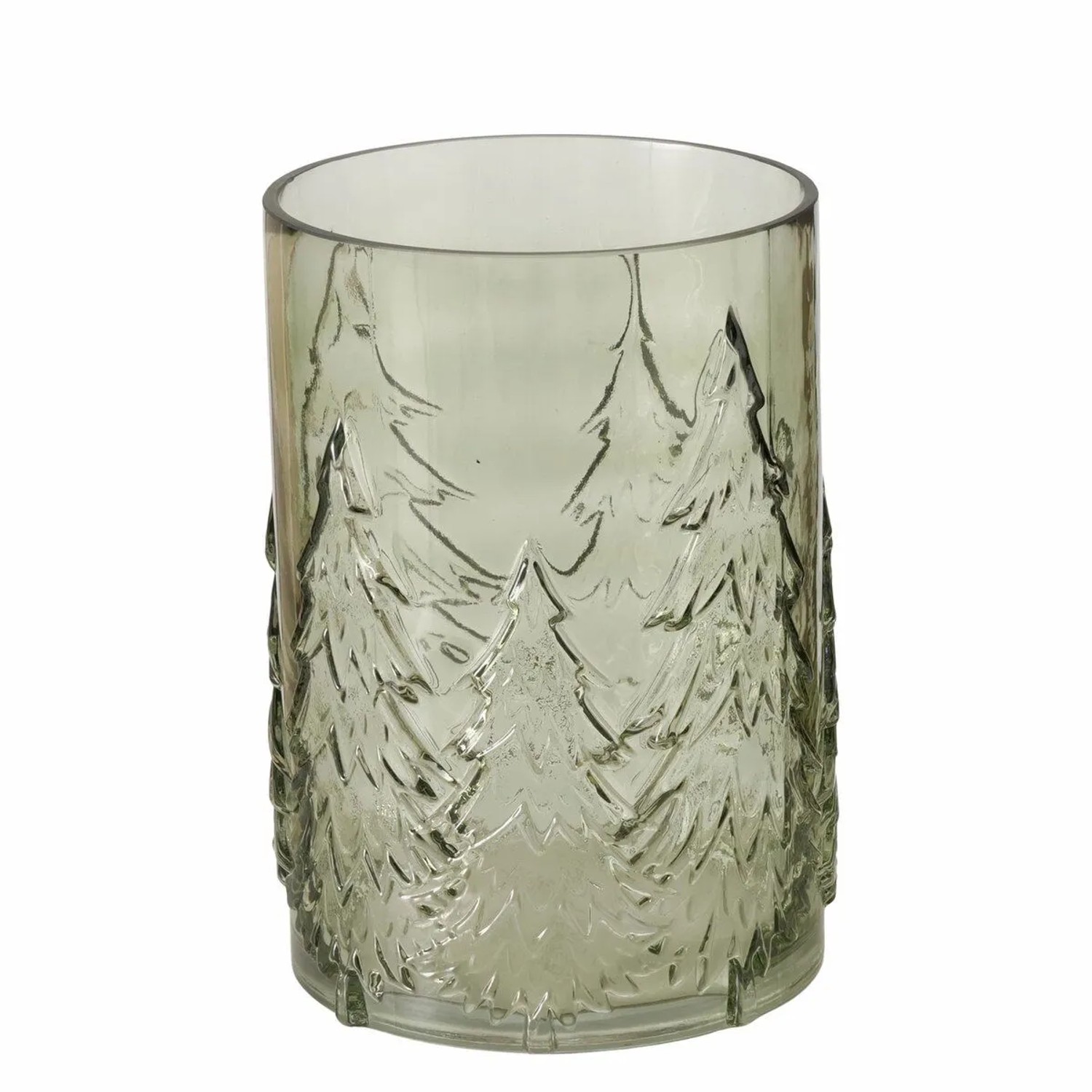 Boltze Windlicht Tanny Höhe 22 cm Grün