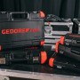 Gedore Steckschlüssel-Satz R59003026, 26-teilig im schwarzen Koffer mit roten Akzenten.