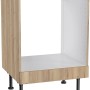 Optifit Herdumbau Erik290 in Wildeiche, 60 cm breit, für Kochfeld und Backofen.