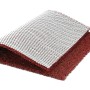 Rote Primaflor Spaghettimatte Lorenzo 60x90 cm, Schmutzfangmatte für Innen- und Außenbereiche.