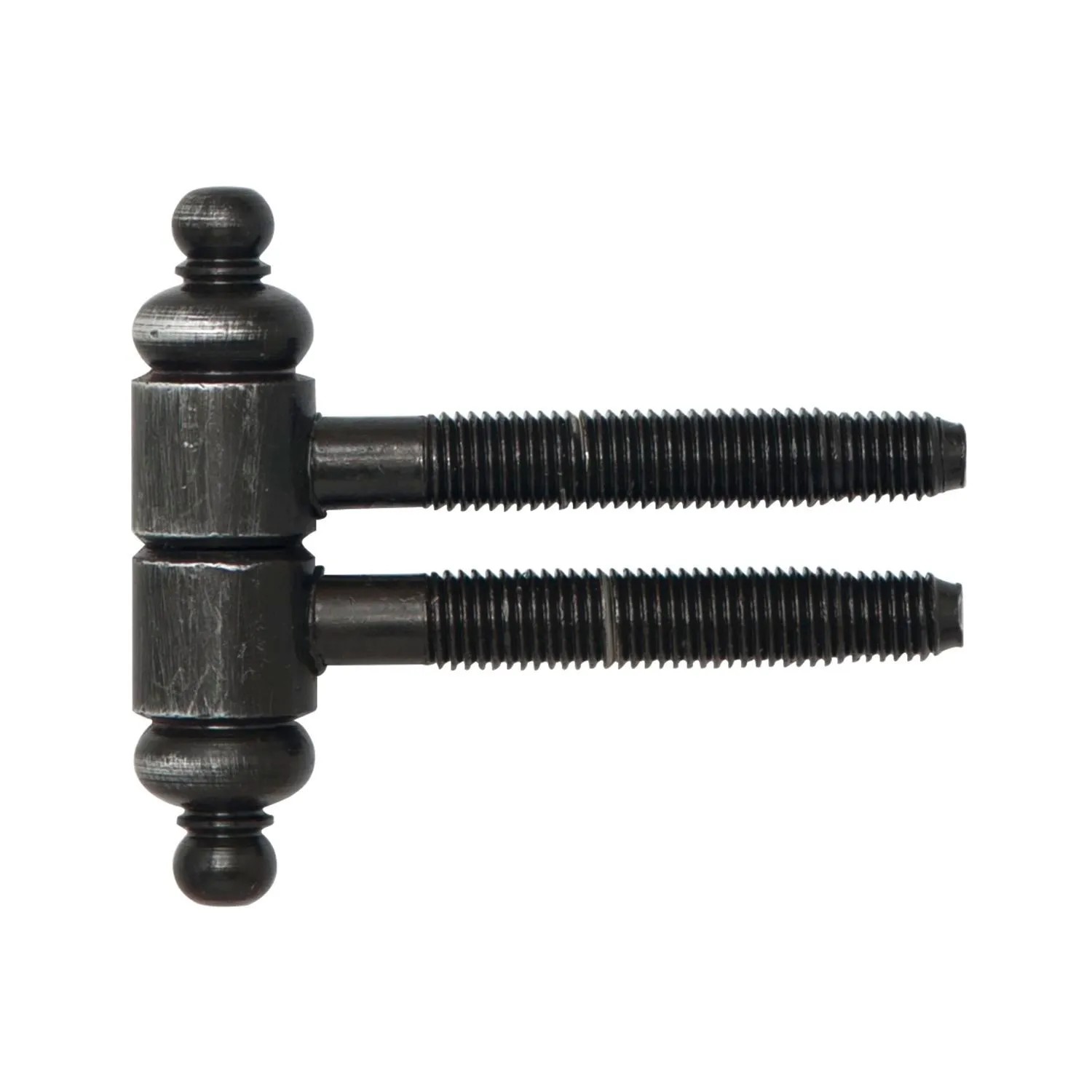 Sfs Einbohrband mit Zierkopf ø 16 mm Bandhöhe 63 mm Stahl Schwarz Antik