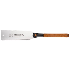 Kirschen Feinschnittsäge 24 cm mit Korkgriff für präzise Schnitte in Holz.