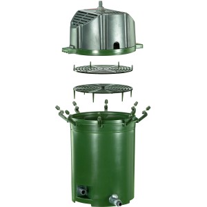 Eheim Classic 1500XL Außenfilter für Aquarien, Einzelteile im Überblick.