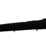 Schwarze Jet-Line Abdeckplane für eine 4 Meter Gelenkarmmarkise.