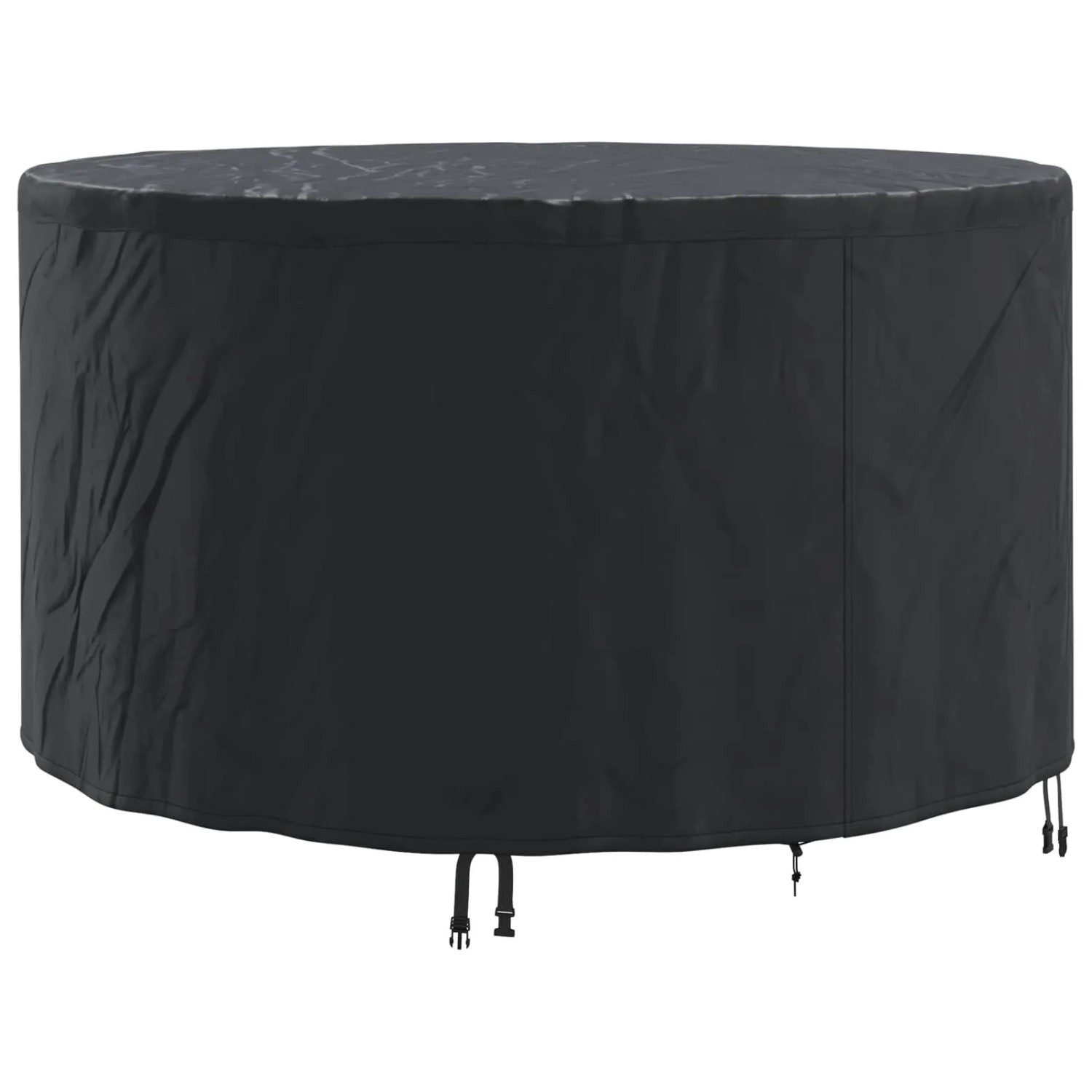 vidaXL Gartenmöbelabdeckung Schwarz 157 x 157 x 85 cm 600D-Gewebe 4106004 günstig online kaufen