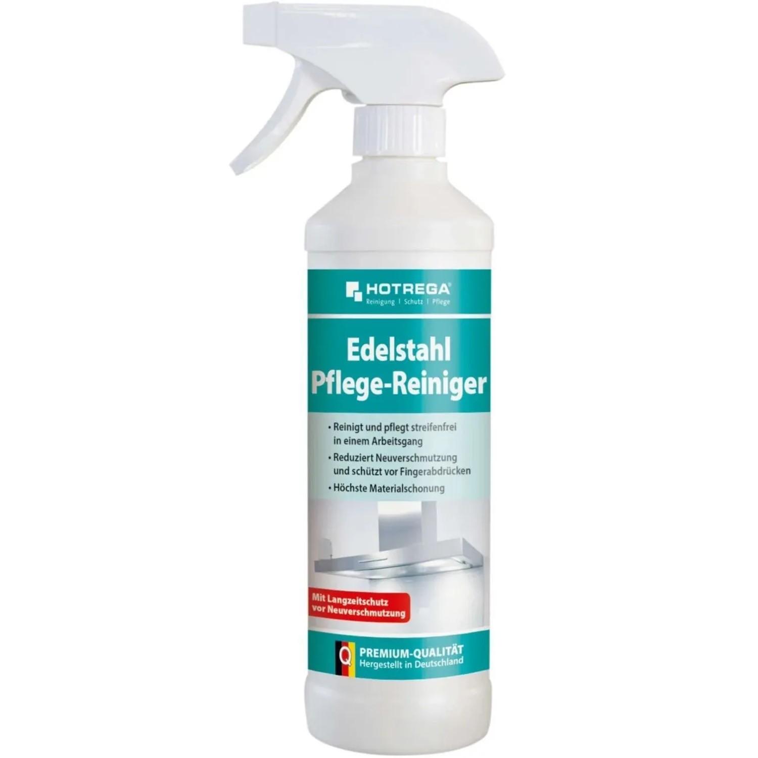 Hotrega Edelstahl-Pflegereiniger 500 ml Weiß Kunststoff