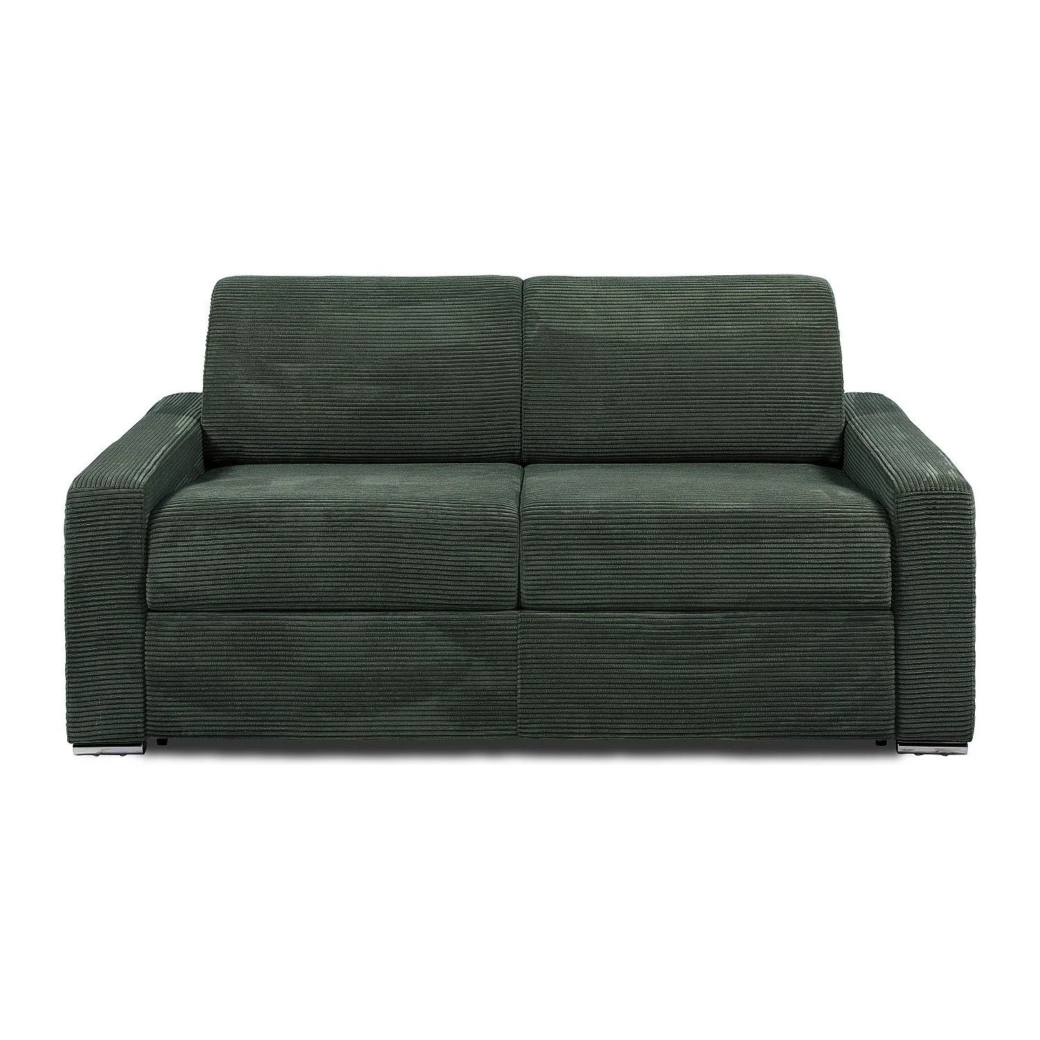 Vente-unique Schlafsofa Calito Tannengrün 194 cm