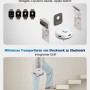 ECOVACS DEEBOT Mini Saugroboter: Steuerung per App, Transport im Haus.