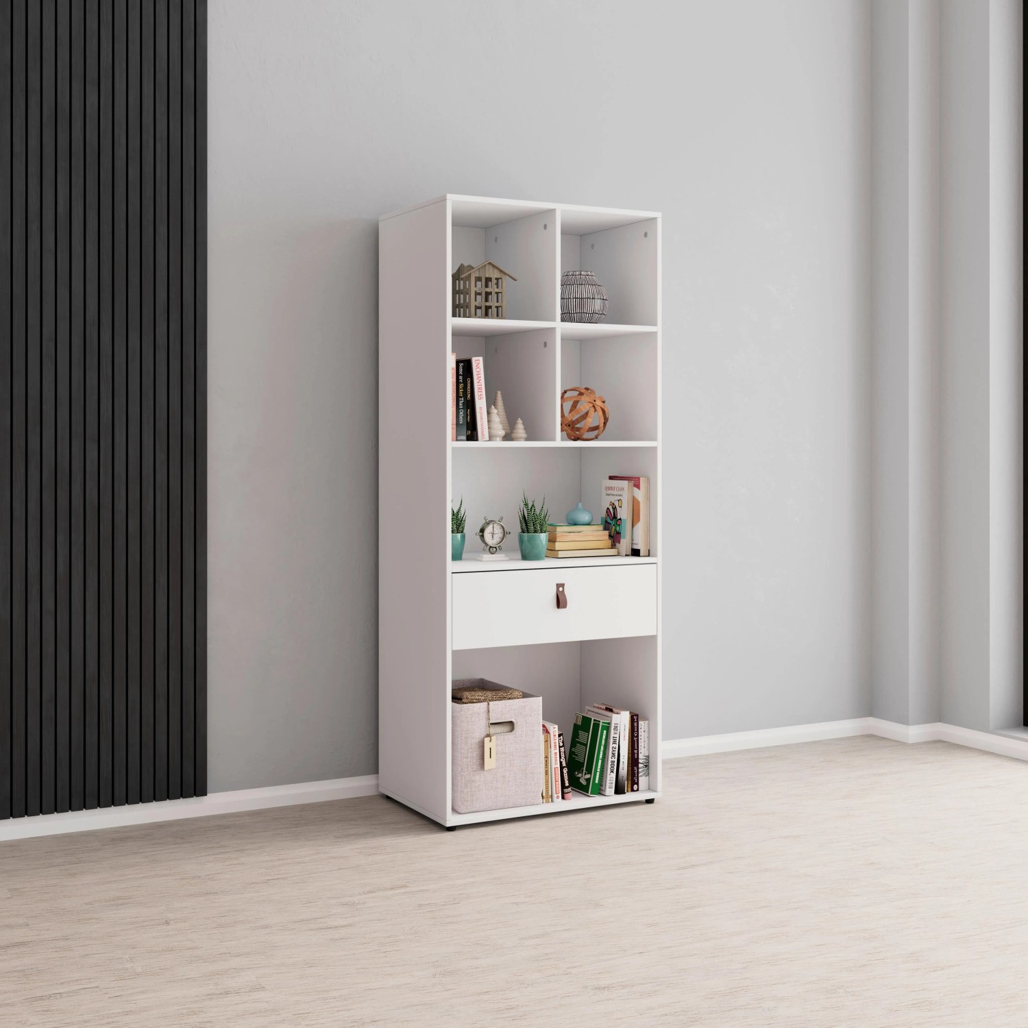 Bessagi Home Regal Mick Weiß MDF