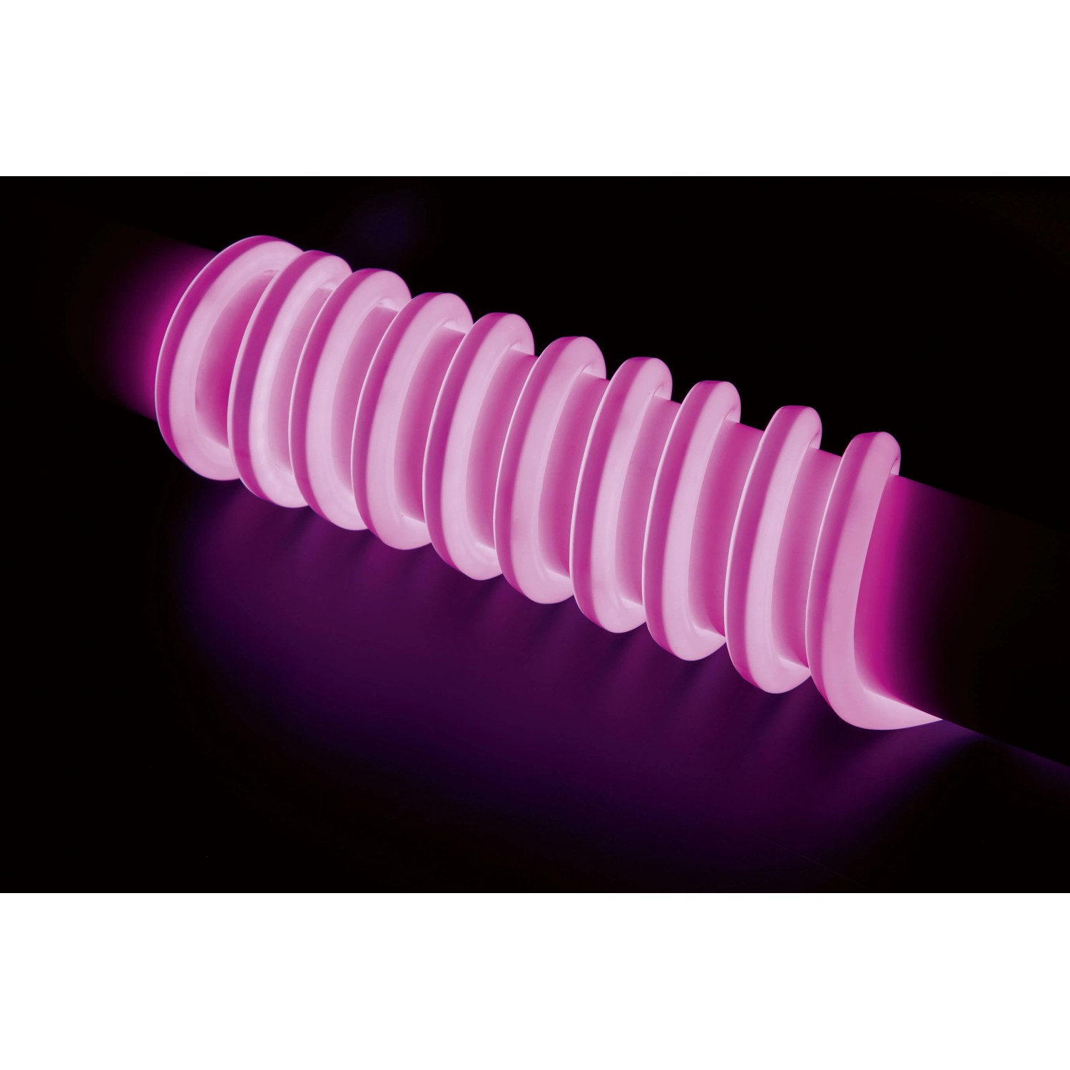 Flexibler LED-Lichtschlauch mit Farbwechsel, 5 m, für Innen- und Außenbereich.