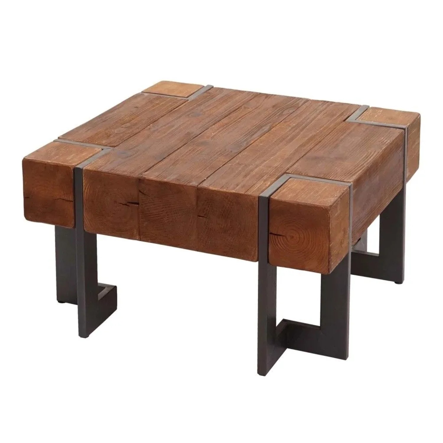 MCW Couchtisch A15 Braun 70x70cm