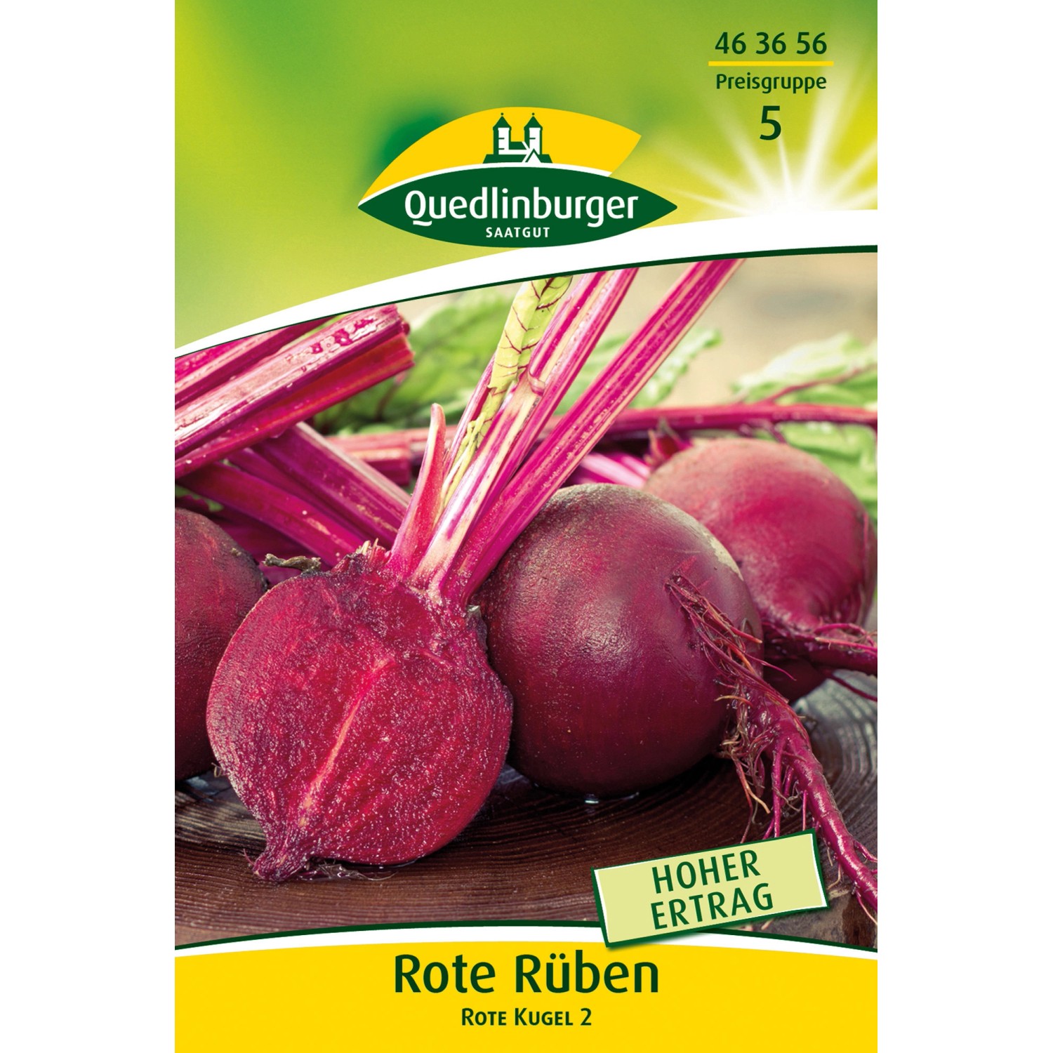 Quedlinburger Rote Rüben ''Rote Kugel 2'' Großpackung günstig online kaufen