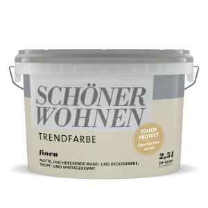 Schöner Wohnen Trendfarbe Finca, matte Wandfarbe im Eimer, 2,5 l.