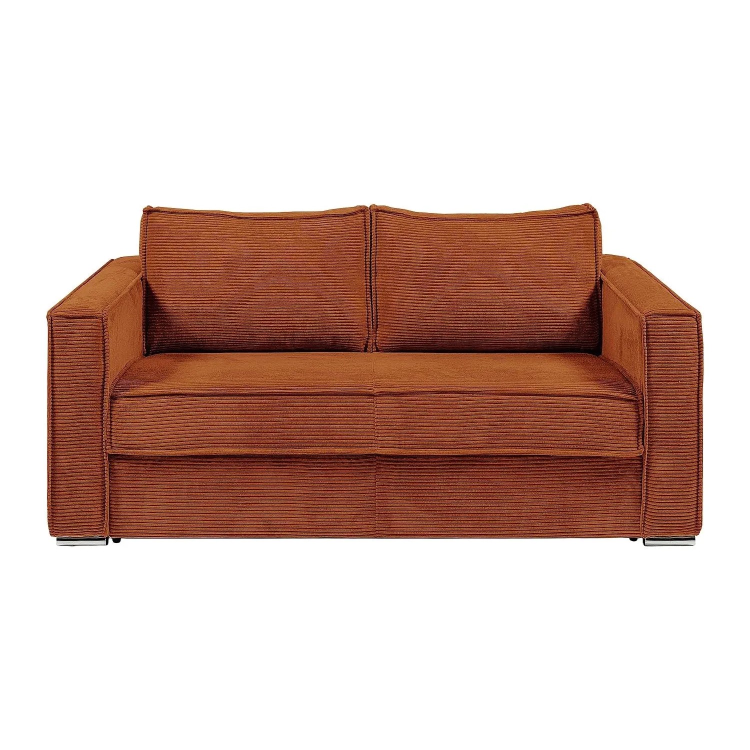 Vente-unique Schlafsofa Loreto Terracotta 195 cm