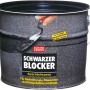 Eimer Bitumen Spachtelmasse Schwarzer Blocker 5 kg für Dachabdichtung und Reparatur.