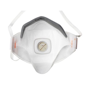 Dräger Staubmaske X-plore 1920 V FFP2, weiß, mit Ventil. Atemschutz für Arbeiten mit Staub.