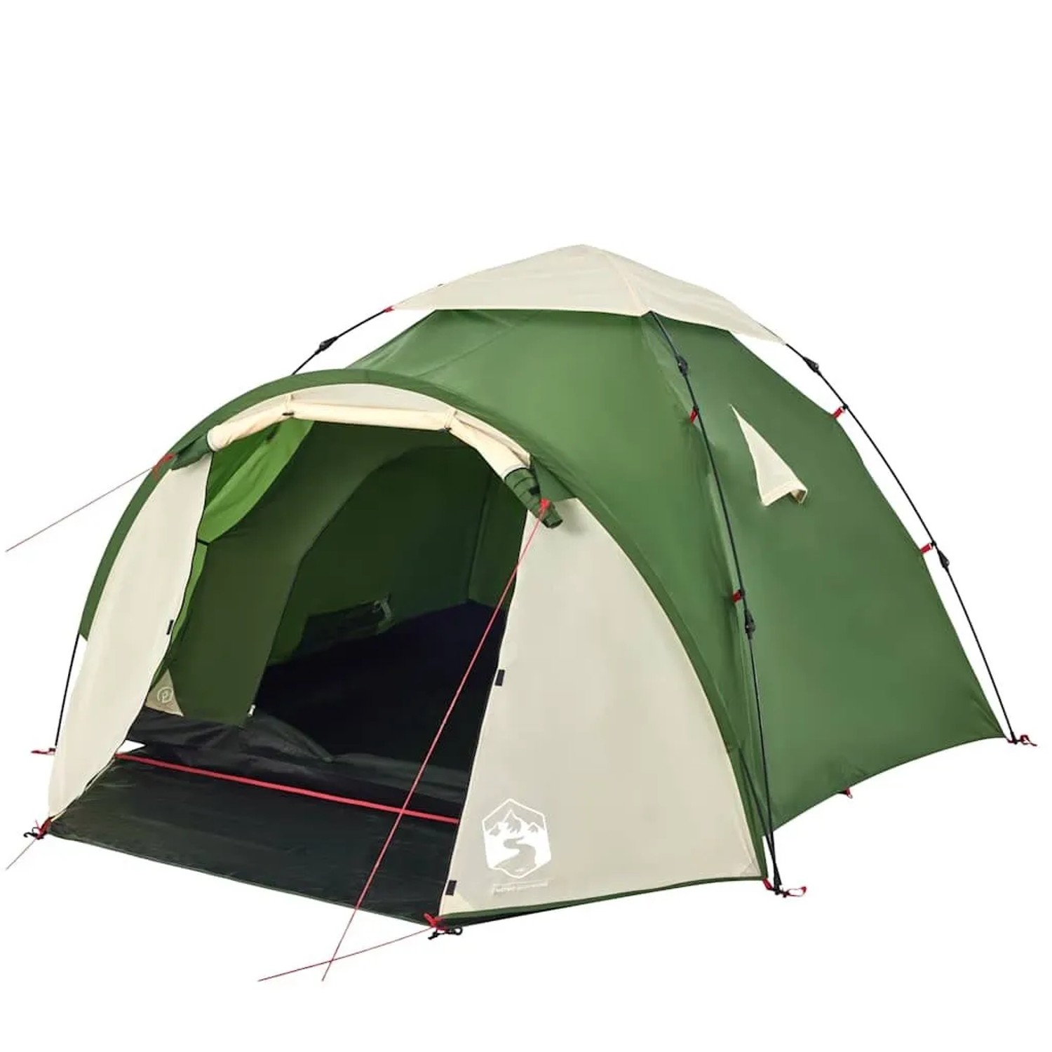 vidaXL Kuppel-Campingzelt 3 Personen Grün Quick Release 4004226 günstig online kaufen