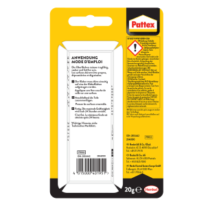 Pattex Repair Extreme Alleskleber, 20g Tube, transparent. Universalkleber für Reparaturen im Innen- und Außenbereich.