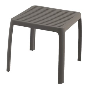 Papatya Liegestuhl Tisch Wave Graubraun 61