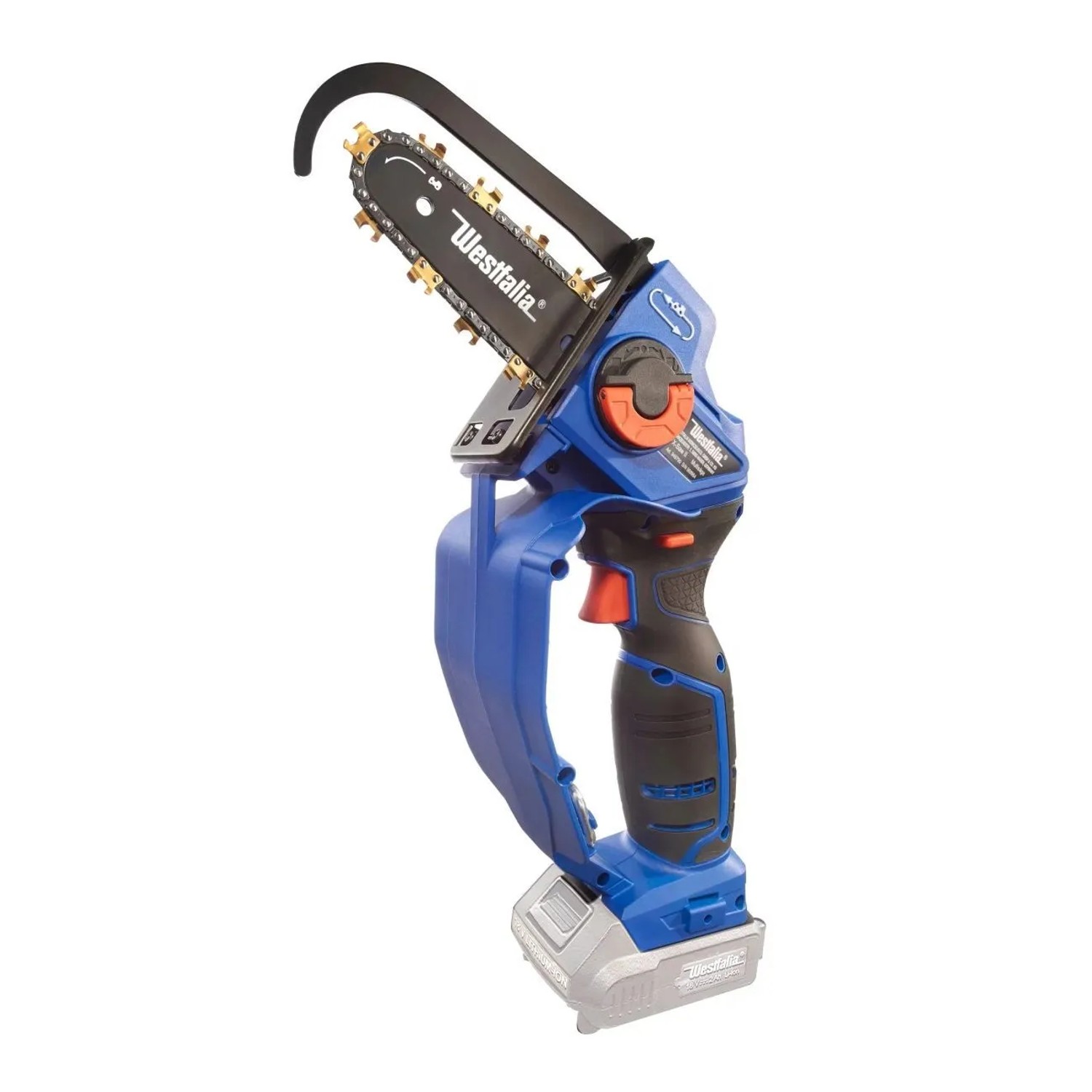 Westfalia Akku-Einhand-PowersÄGe X-SAW PRO 18 Volt Li-Ion Blau Kunststoff