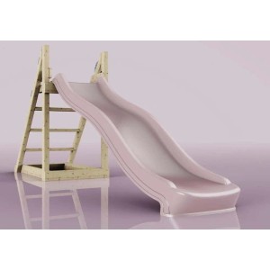 OutdoorToys Rutsche Luchs 220cm in Altrosa für Spieltürme & Spielanlagen.