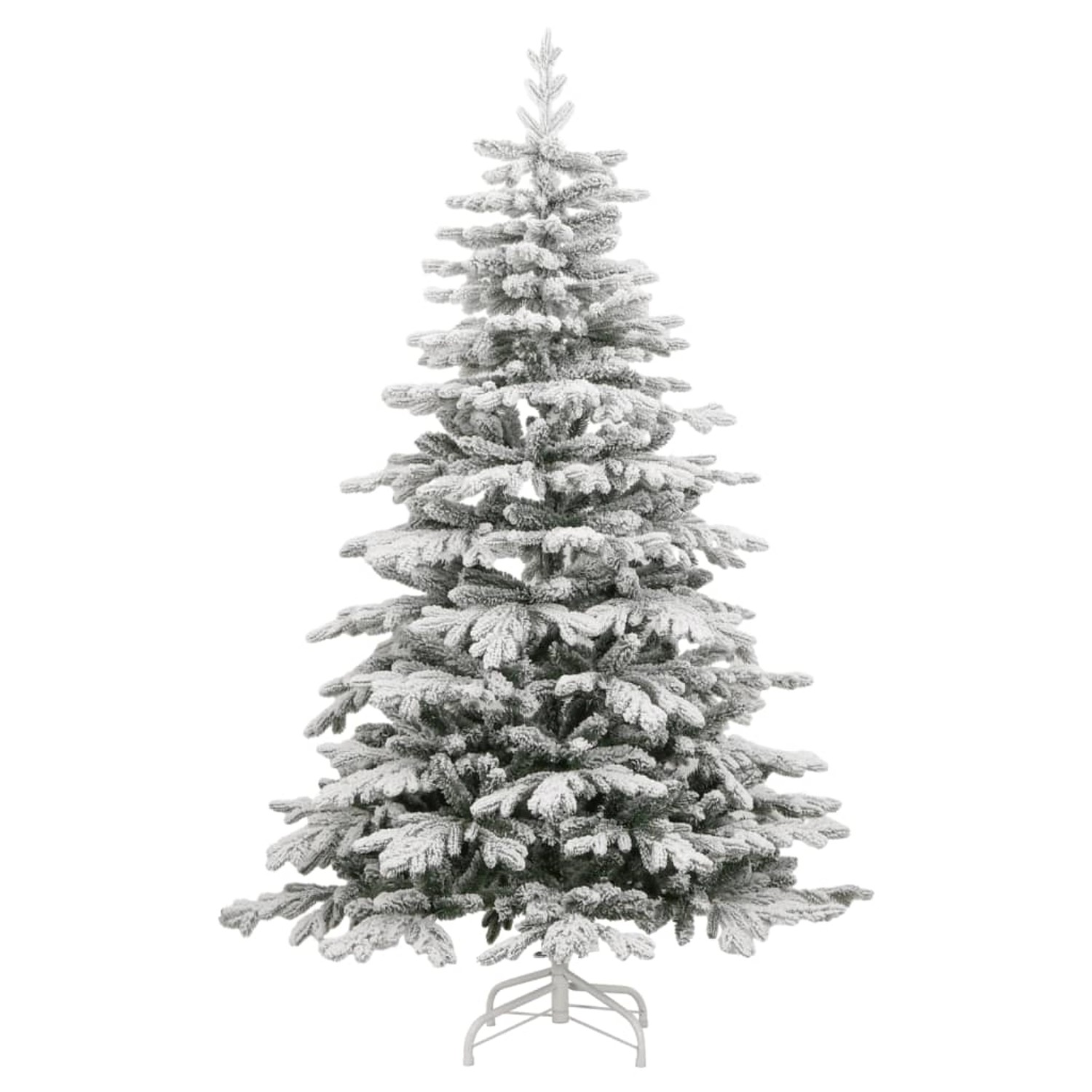 vidaXL Künstlicher Weihnachtsbaum Klappbar Beschneit 180 cm Modell 5