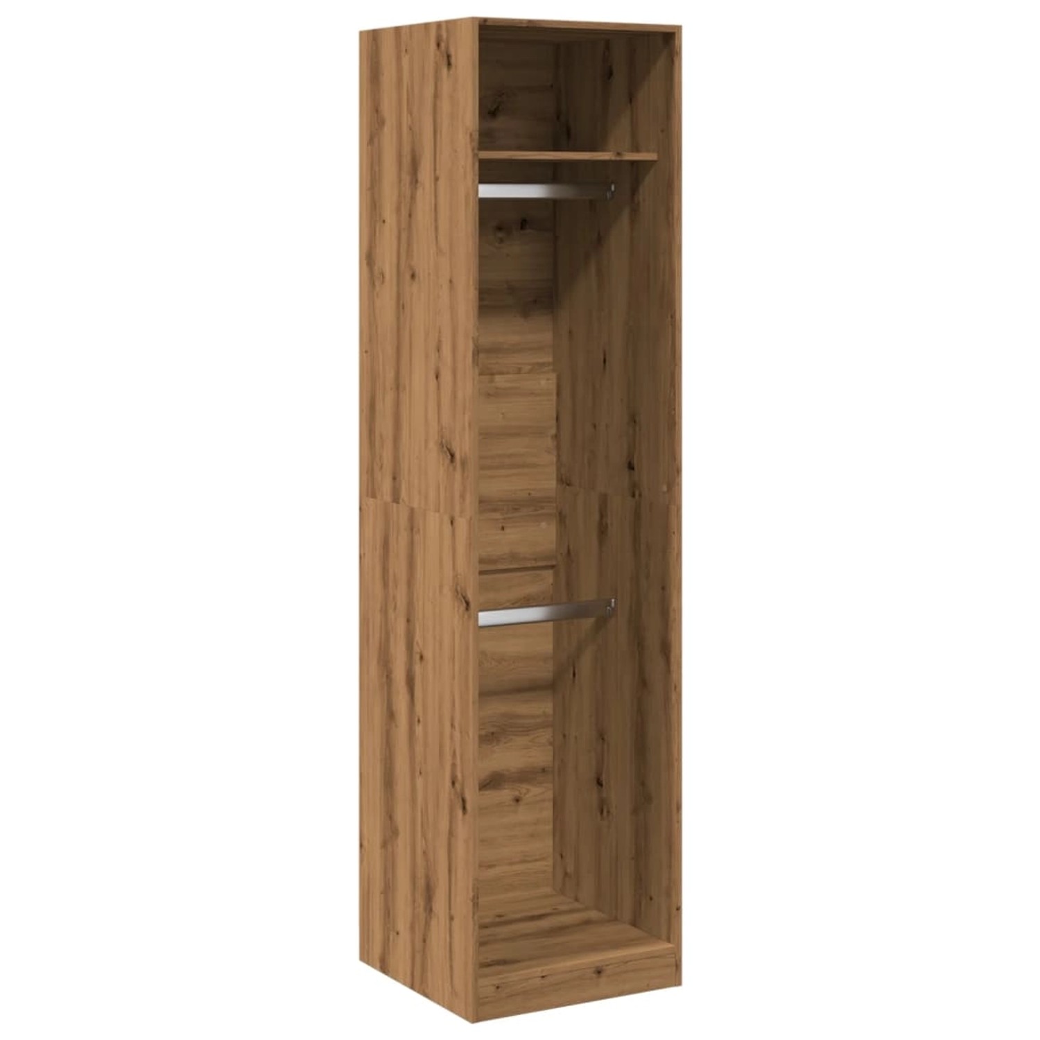 vidaXL Kleiderschrank Artisan-Eiche 50x50x200 cm Holzwerkstoff 3307791 günstig online kaufen