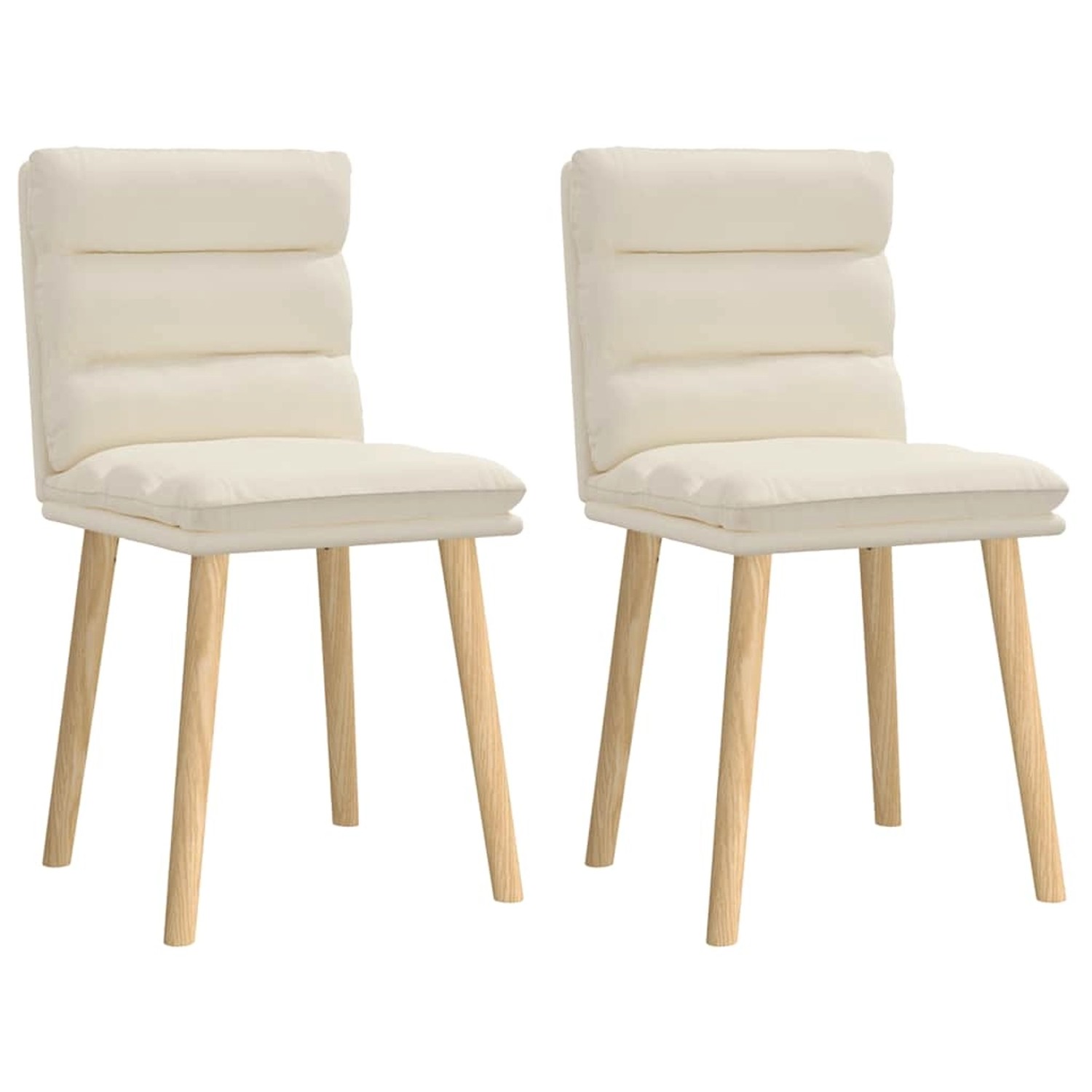 vidaXL Esszimmerstühle 2 Stk Leinen 4101304 günstig online kaufen