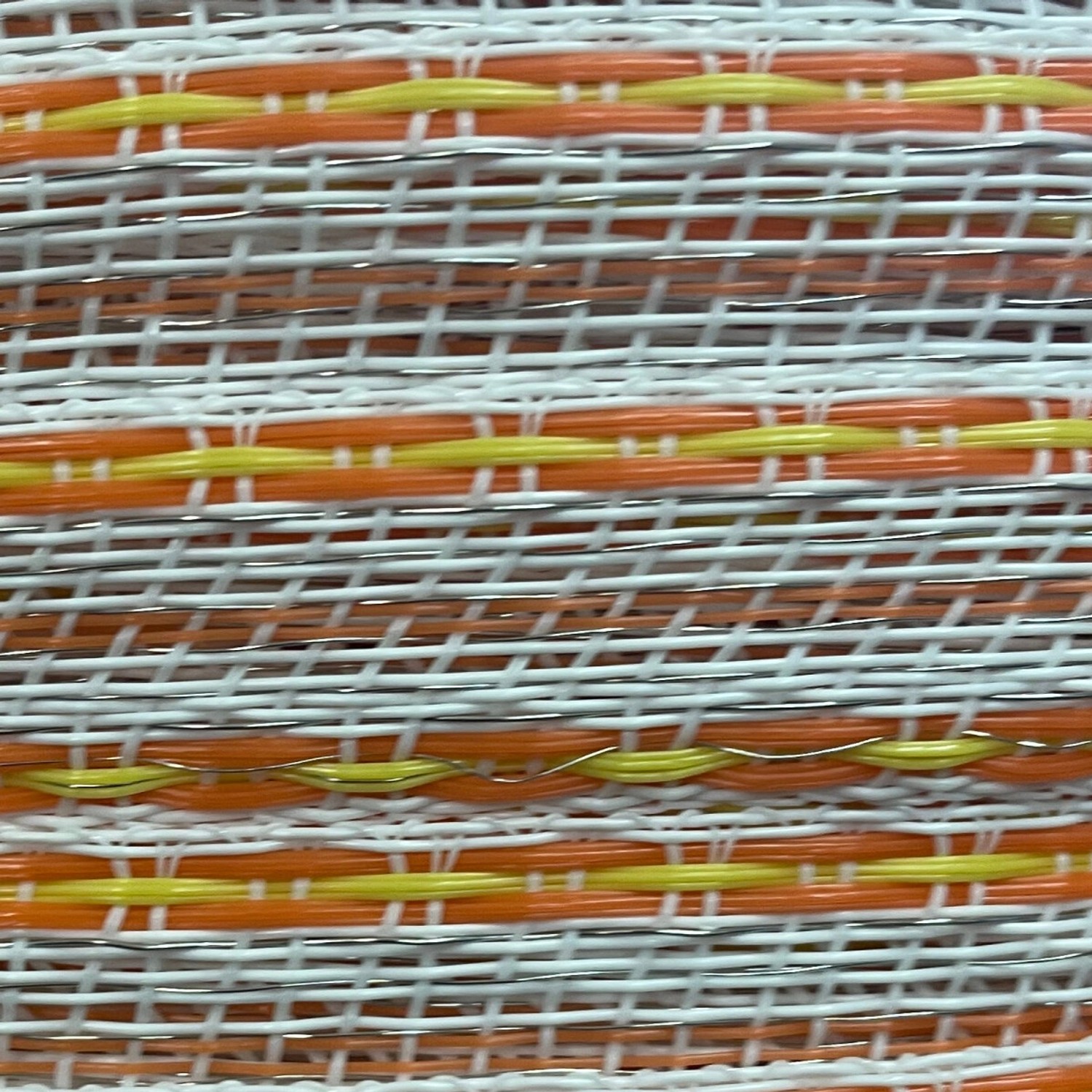 ZGM Weidezaunband Premium Weiß/Gelb/Orange 200 m 20 mm 6+4+2 Niro-Kombiband günstig online kaufen