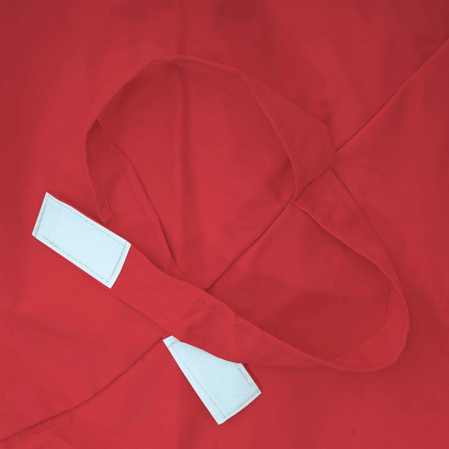 MCW Ersatzbezug Carpi Pro Ø 5m Bordeaux, Detailansicht der Befestigung.