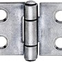 Edelstahl Tischband, 26x81mm, Scharnier mit Schraublöchern für bewegliche Verbindungen.