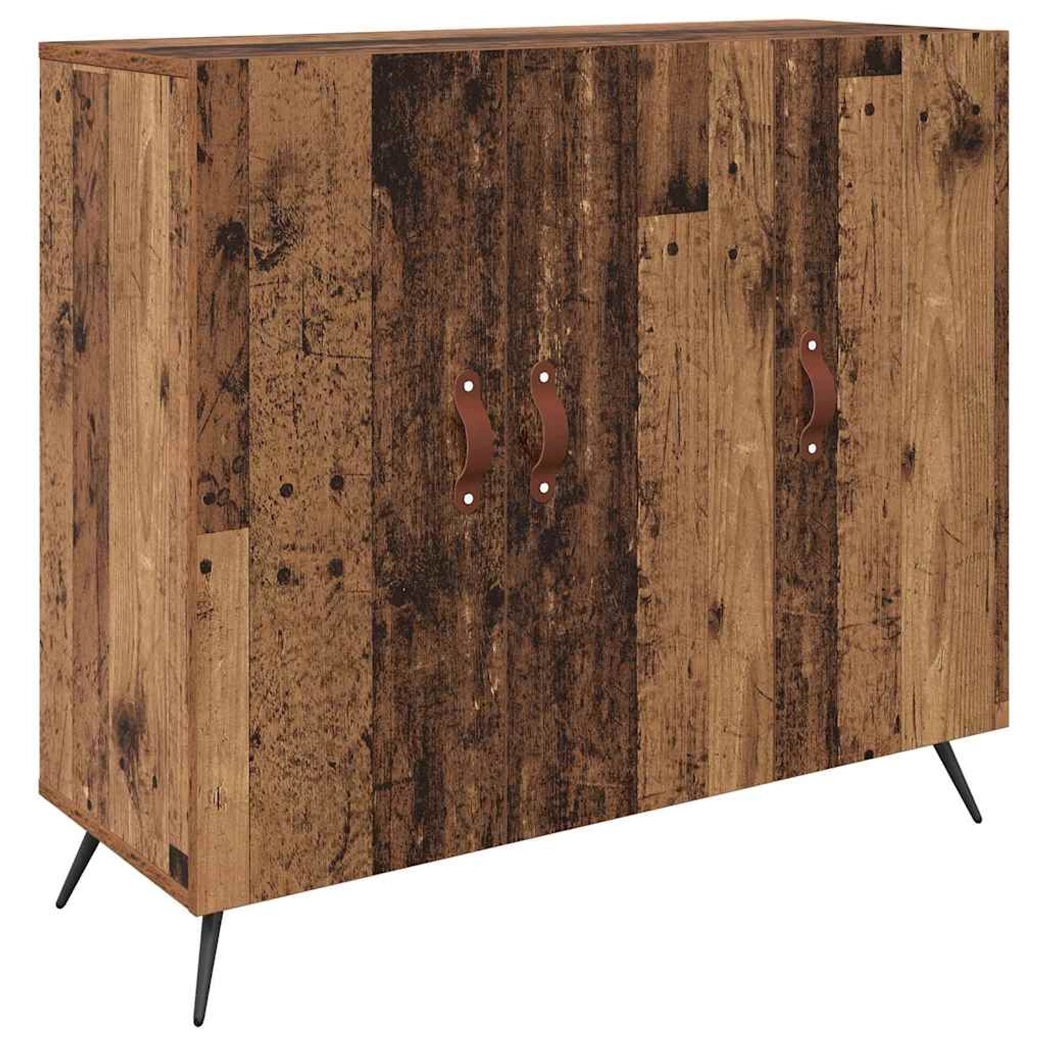 vidaXL Sideboard Braun 90 x 34 x 80 cm Holzwerkstoff 879576 günstig online kaufen
