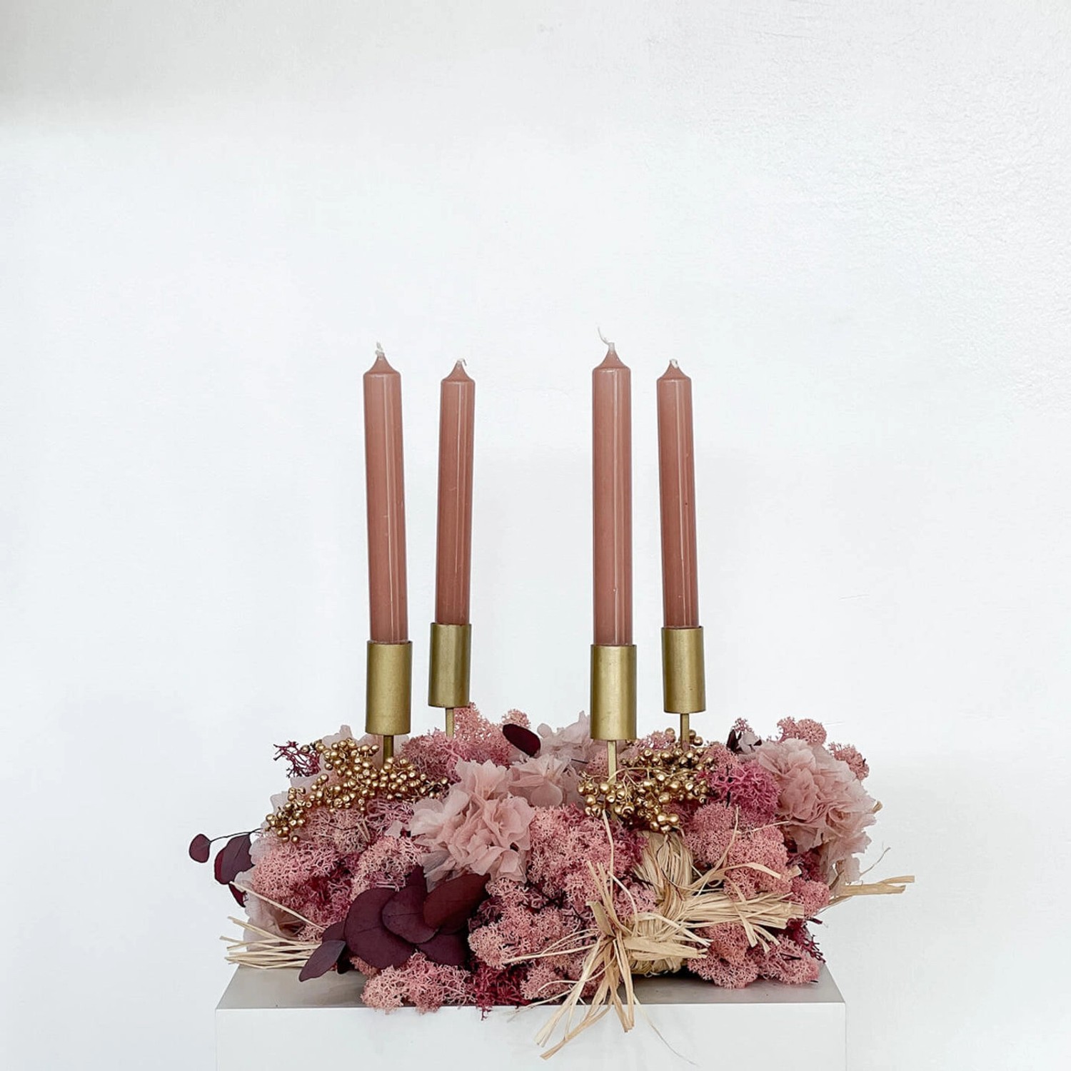 Lykke&You Adventskranz Trockenblumen Signature