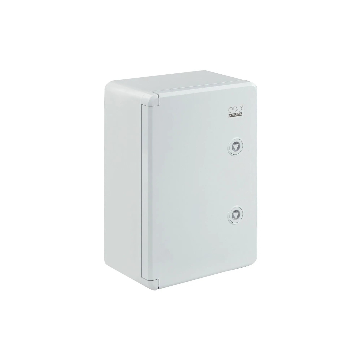 EDO Verteilergehäuse Aufputz 200 x 300 x 130 mm Grau IP65 ABS Schaltkasten Schaltschrank für Innen und Außen