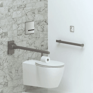 Delabie TEMPOMATIC WC-Druckspüler duale Steuerung 3/4" Unterputz, Batterie