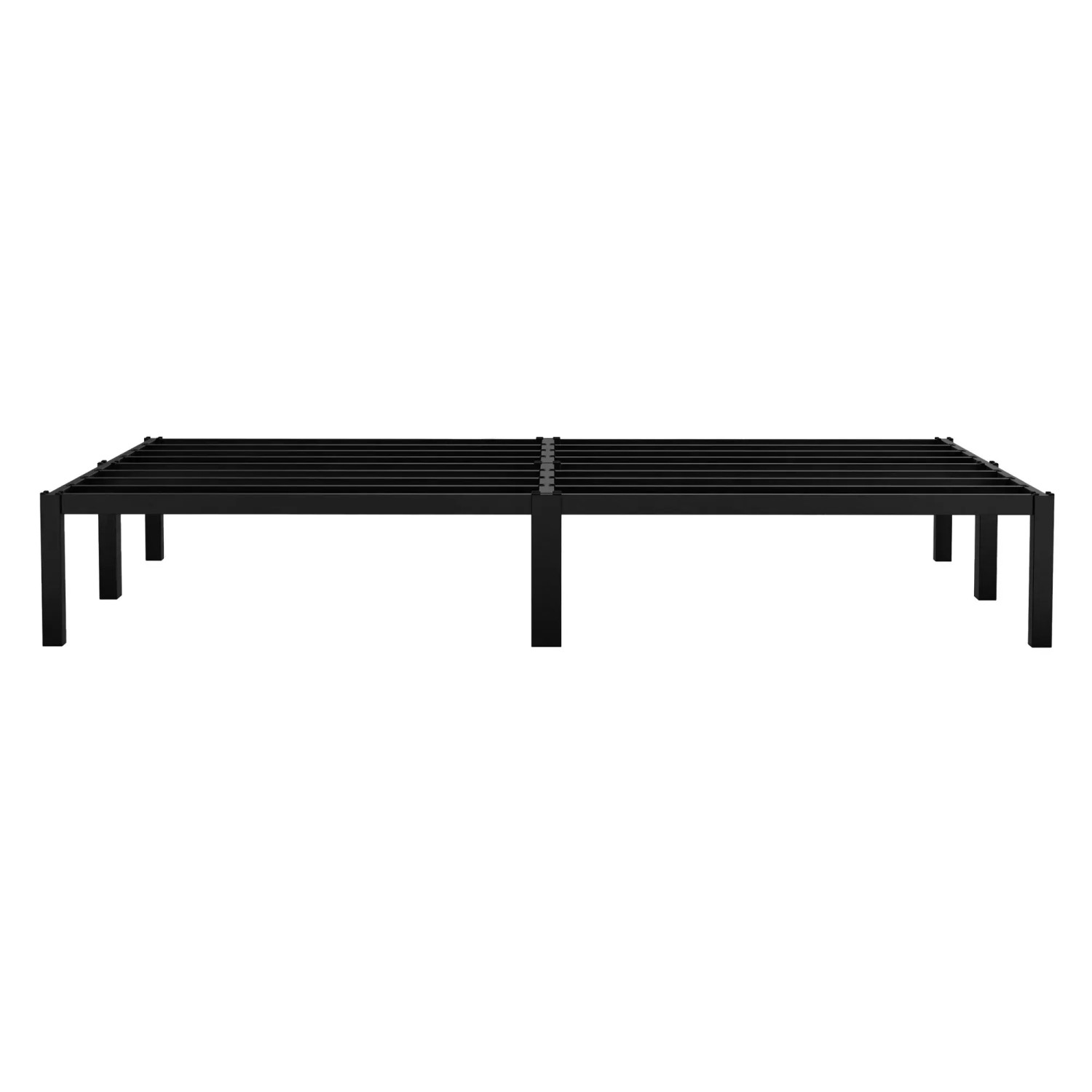 ML-Design Metallbett 120x200 cm, Stahlrahmen, Lattenrost, Schwarz. Bettgestell für Schlafzimmer.