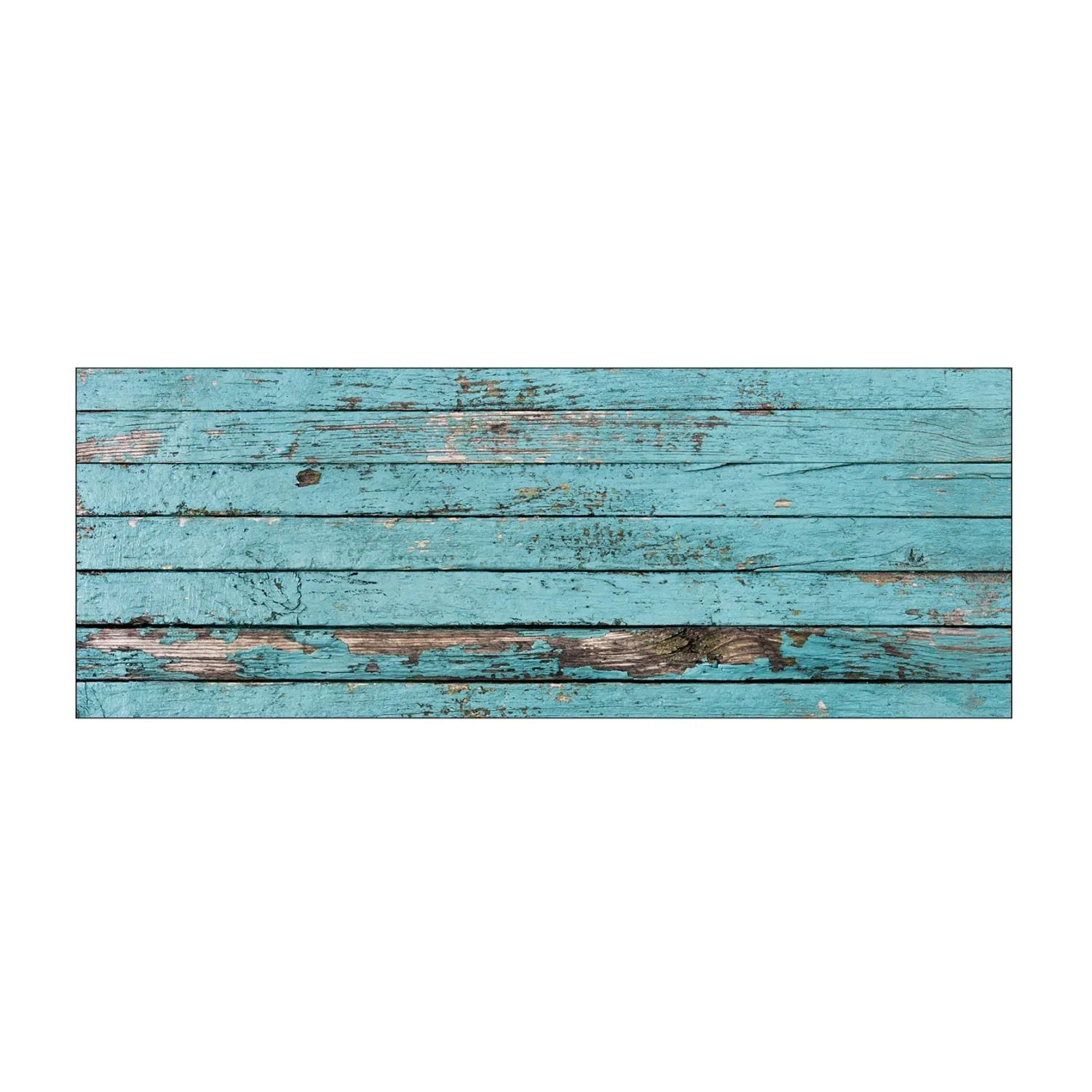 MySpotti Küchenrückwand Profix Cucina Ernest Holz 160 x 60 cm Cyanblau