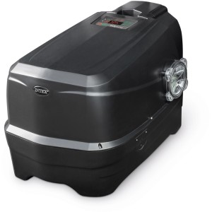 Intex PureSpa Octagon: Steuereinheit mit Salzwassersystem für aufblasbaren Whirlpool.