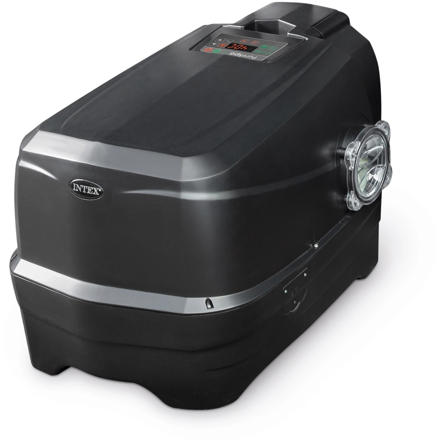 Intex PureSpa Octagon: Steuereinheit mit Salzwassersystem für aufblasbaren Whirlpool.