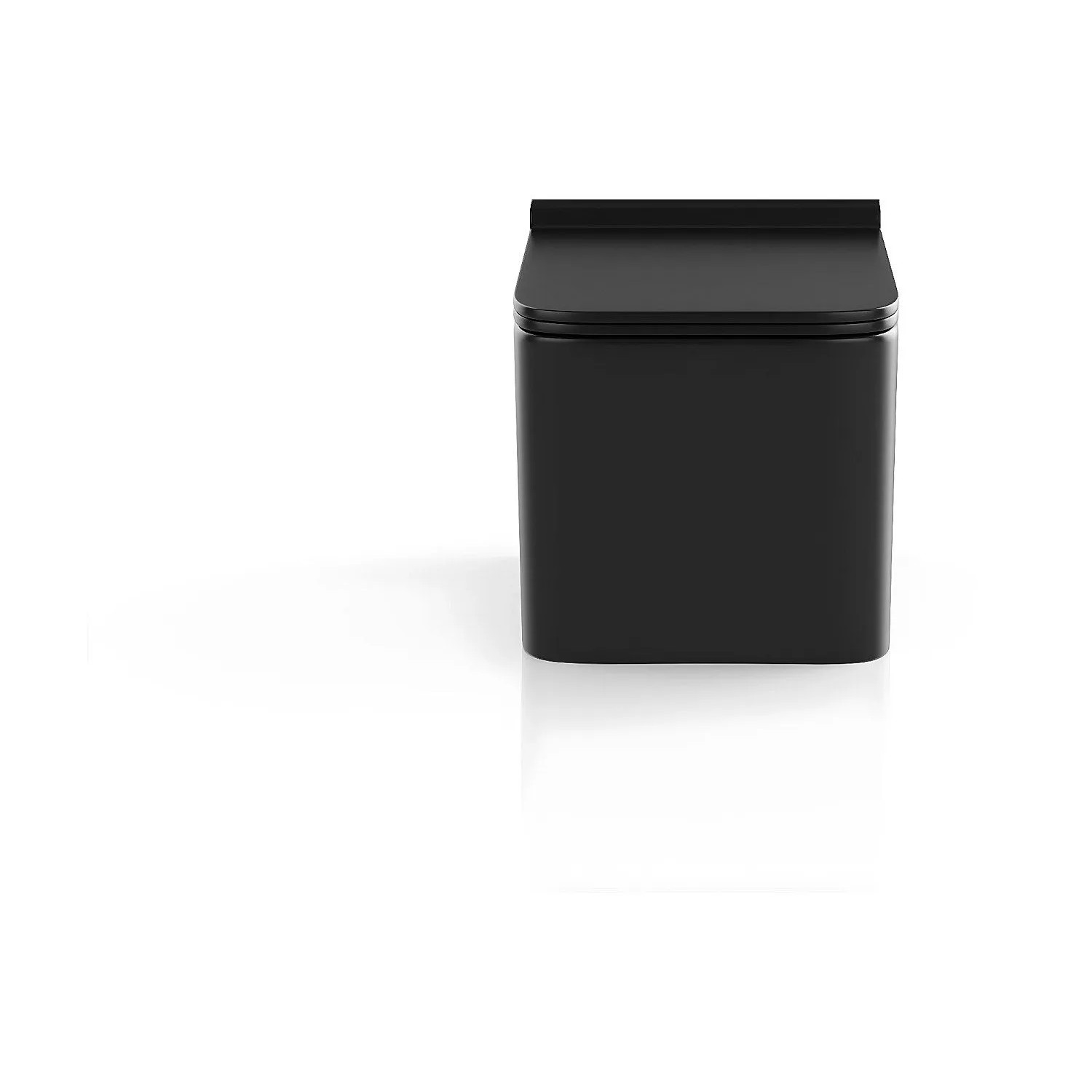 Vente-unique Hänge Wc Clemona Schwarz 35.5 cm