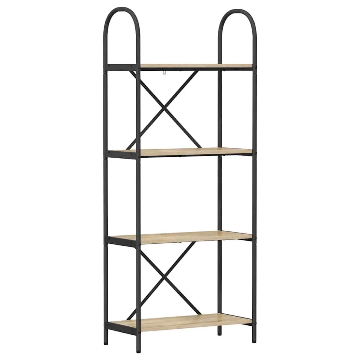 vidaXL Bücherregal Sonoma-Eiche 60 x 30 x 146 cm Holzwerkstoff 879912 günstig online kaufen