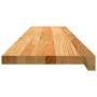 vidaXL Treppenstufen 2 Stk Hellbraun 110x25x2 cm Massivholz Eiche 3283788_6