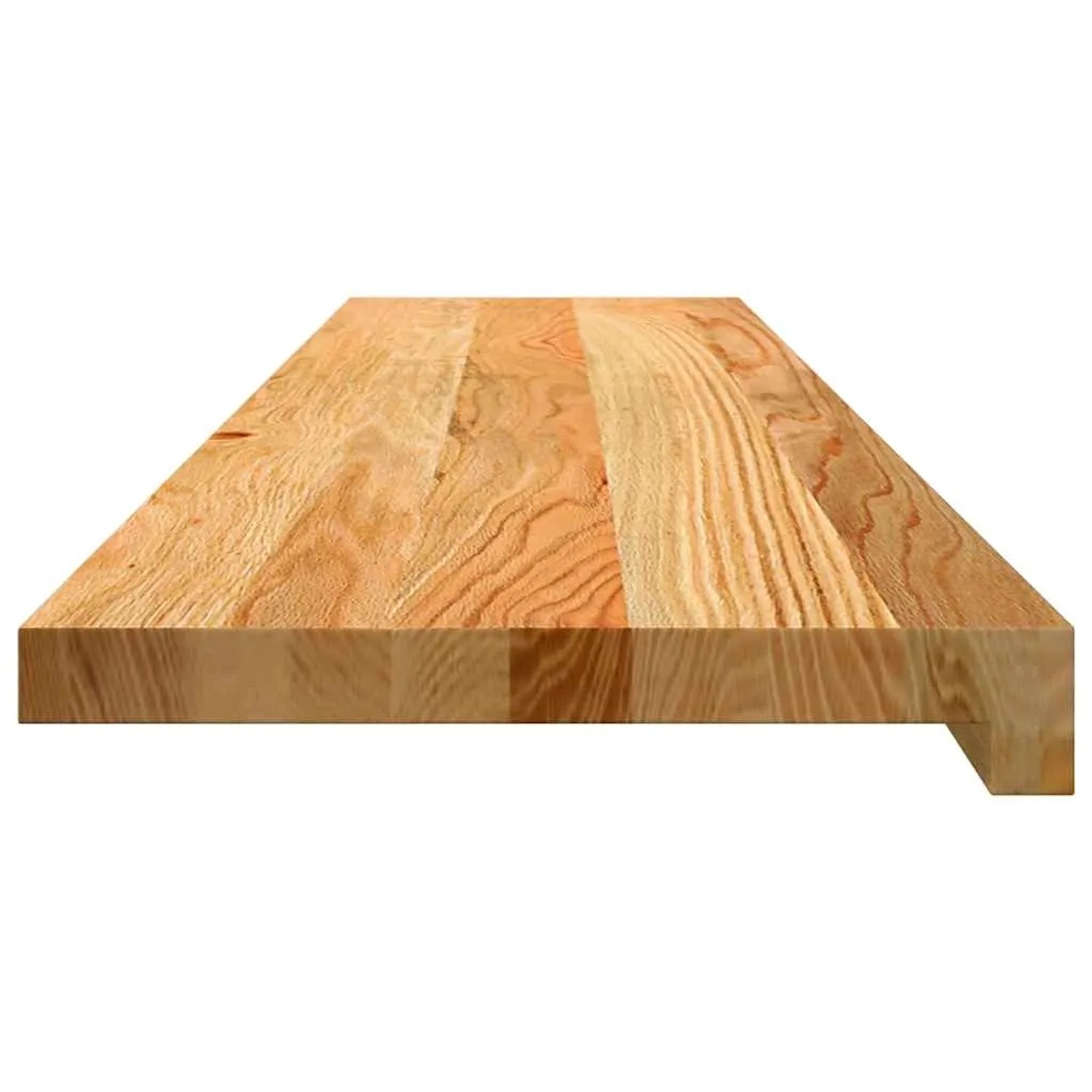 vidaXL Treppenstufen 2 Stk Hellbraun 110x25x2 cm Massivholz Eiche 3283788_6