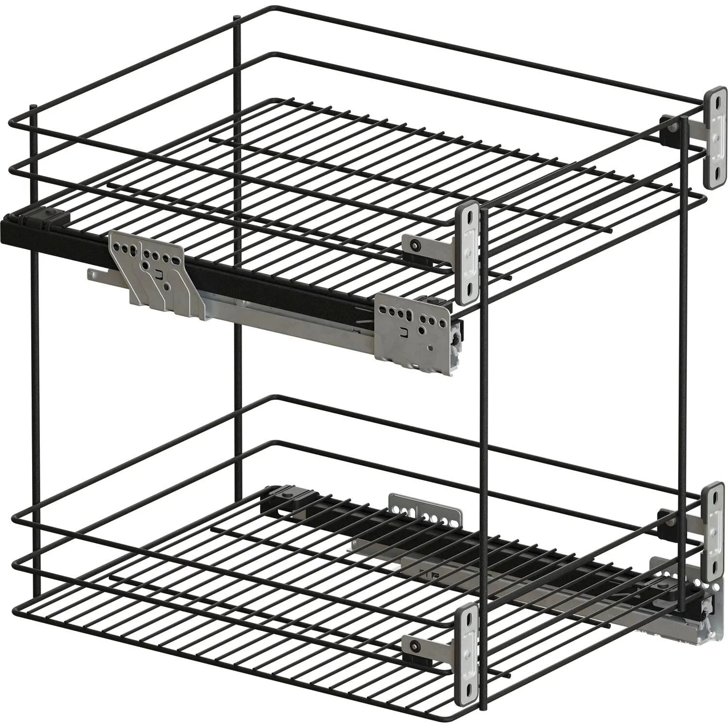 Vauth-Sagel Drahtkorb Sub Slim Classic Rack Korpusbreite 450 mm Stahl Silber
