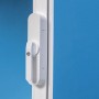 Abus Wintecto One FCA4100 W Fensterantrieb in Weiß für erhöhte Fenstersicherheit.
