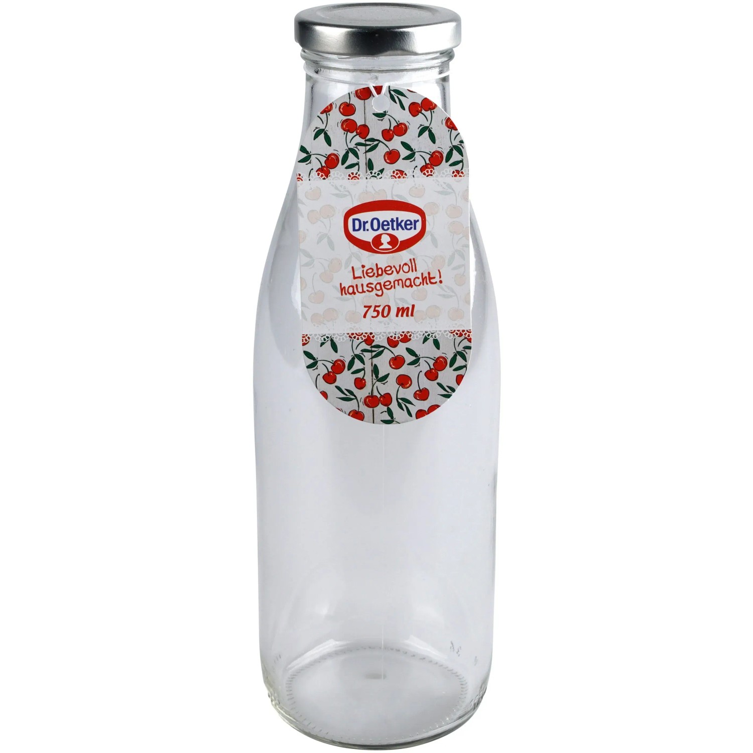 Dr. Oetker Smoothie Flasche, 750ml, aus Glas, für Säfte, Dressings und mehr.