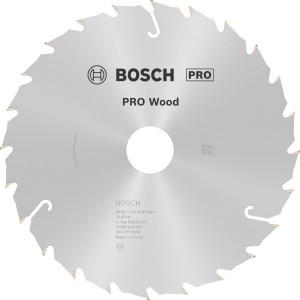 Bosch Kreissägeblatt Pro Speedline, 190mm, für Holz, schnelle Schnitte.